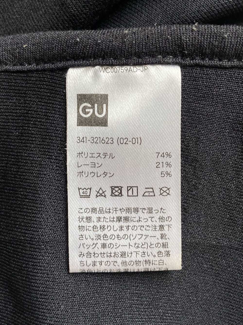 GU × Streetwear GU ACTIVE Black Hoodie - image 8