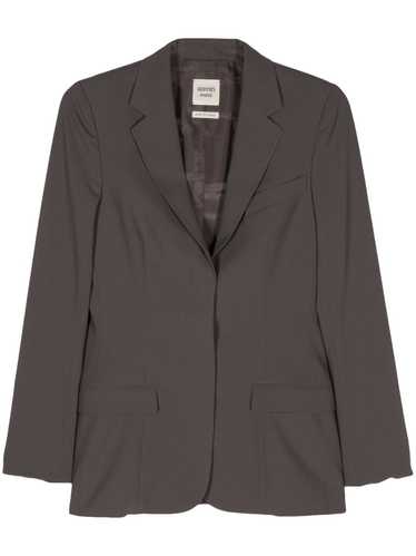 Hermès Pre-Owned 2010s virgin wool blazer - Brown