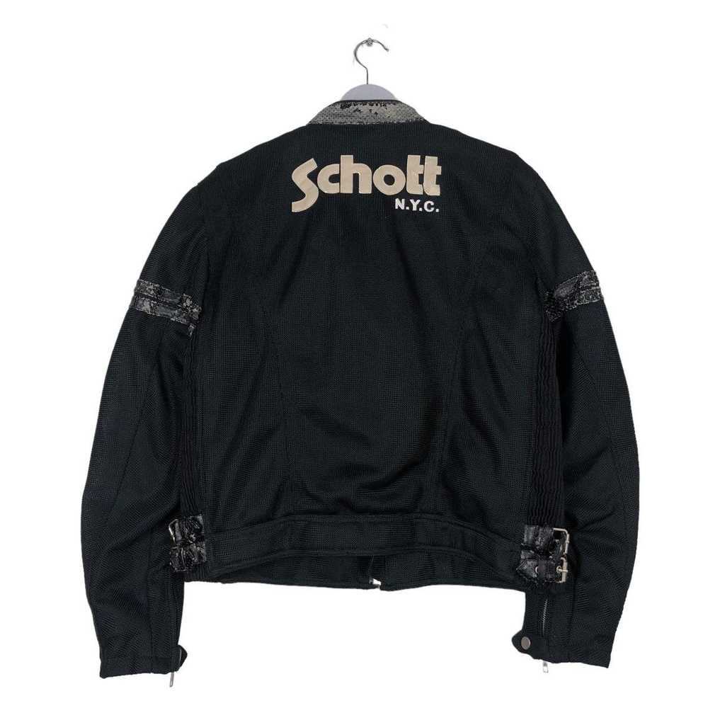 Schott 🔥 90s SCHOTT NYC RIDING MOTO JACKET - image 8