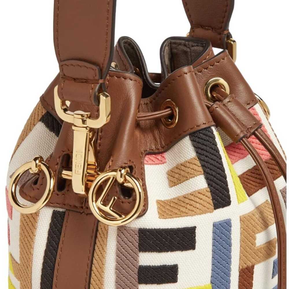 Fendi Mon Trésor cloth handbag - image 3