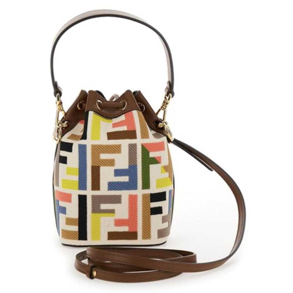 Fendi Mon Trésor cloth handbag - image 4