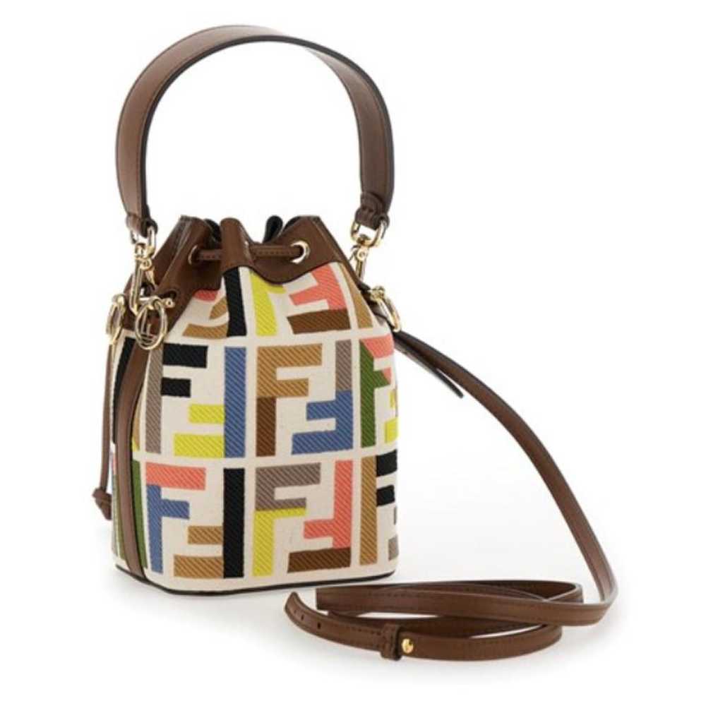 Fendi Mon Trésor cloth handbag - image 5