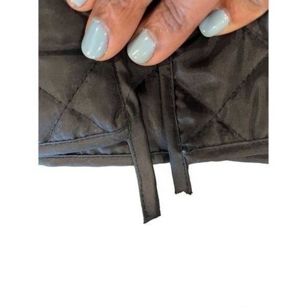 Donna Karen Woman Black Quilted Blazer Jecket - image 10