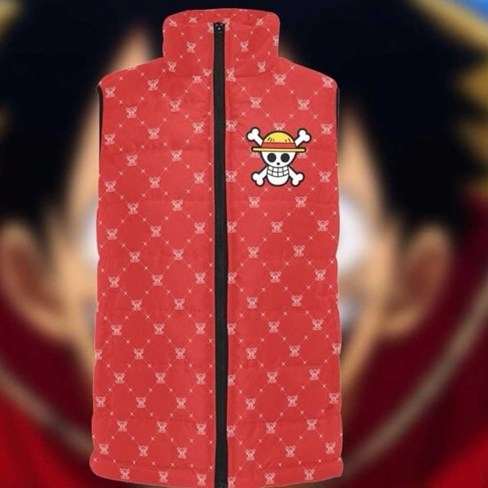 Plus Size Luffy Inspired Puffer Jacket - image 2