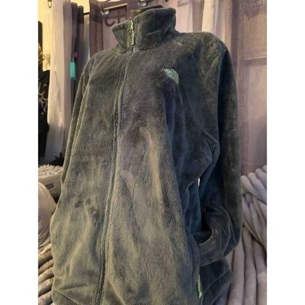 Tnf- north face green osito fleece Jacket/coat pl… - image 3