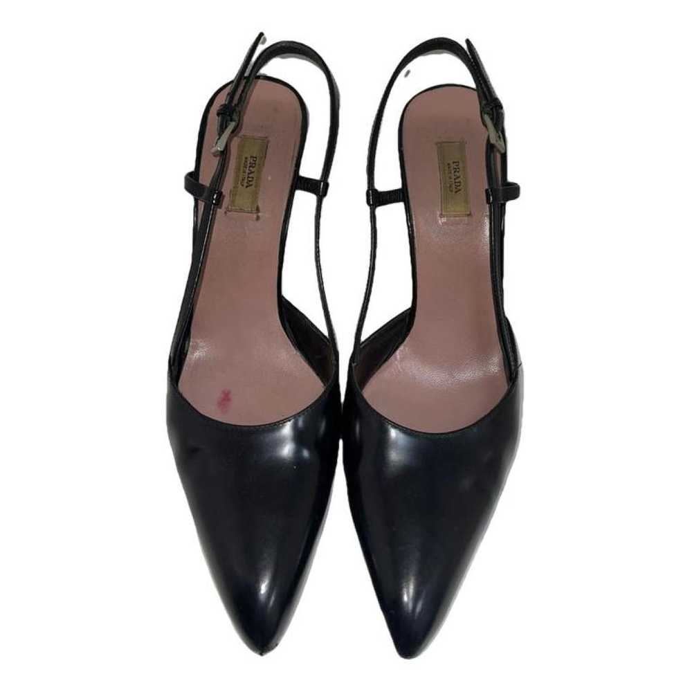 Prada Leather heels - image 1