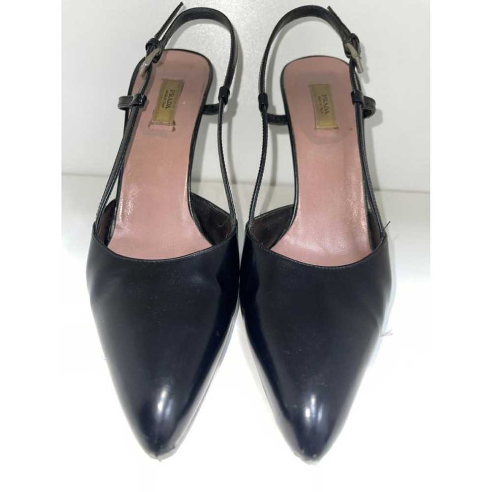 Prada Leather heels - image 2