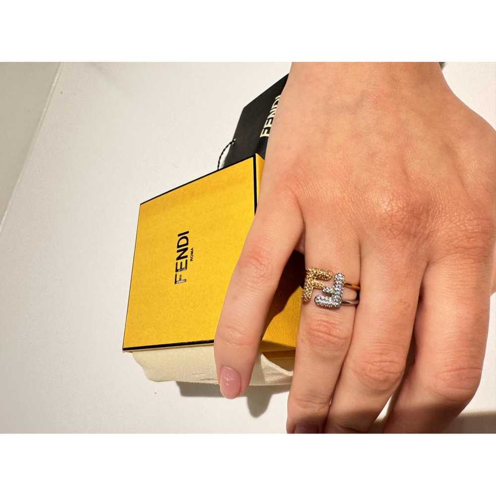 Fendi Ff crystal ring - image 7