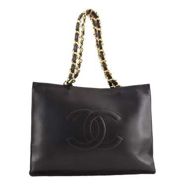 Chanel Vintage CC Chain leather handbag