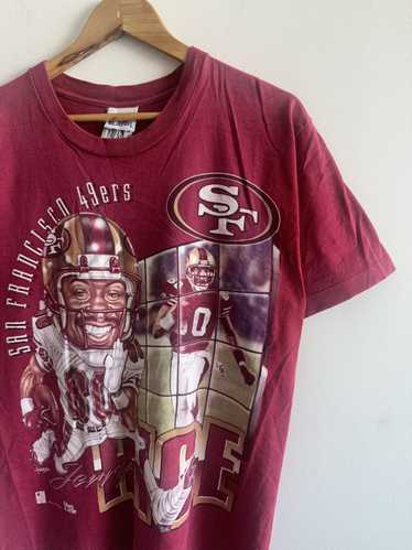 NFL × Rap Tees × Vintage Vintage 90’s Jerry Rice … - image 1