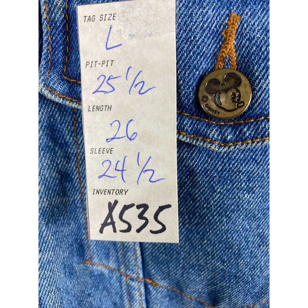 Other Vintage Mickey & Co Button Front Denim Jean… - image 4