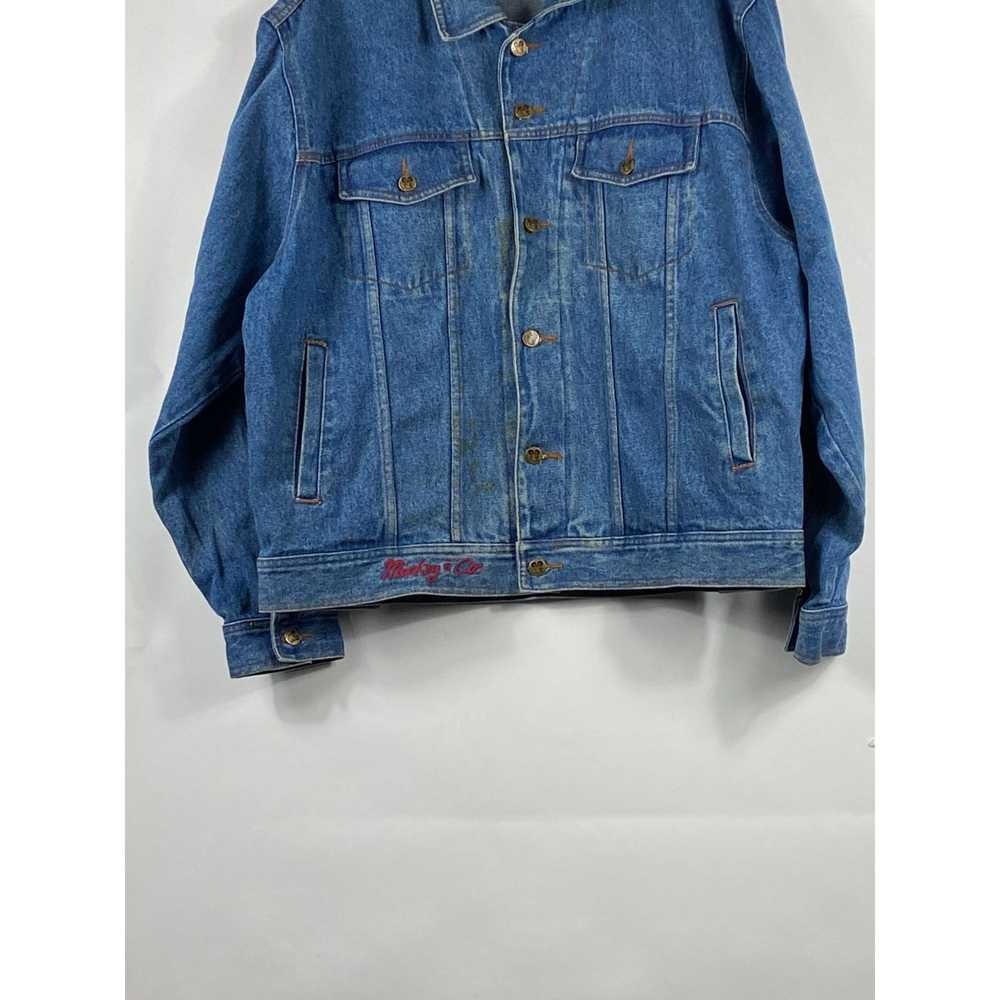 Other Vintage Mickey & Co Button Front Denim Jean… - image 5