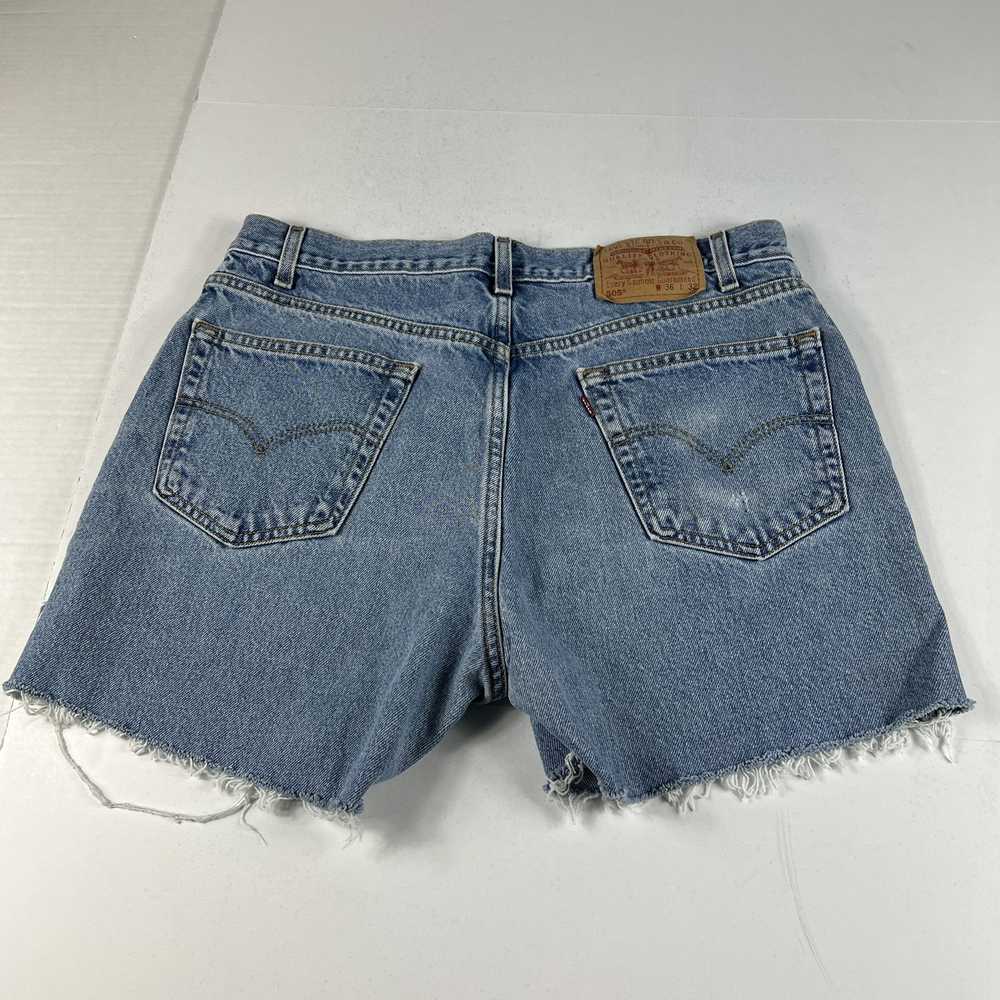 Levi's × Vintage Y2K Levi's Jean Shorts 505 Cut O… - image 8