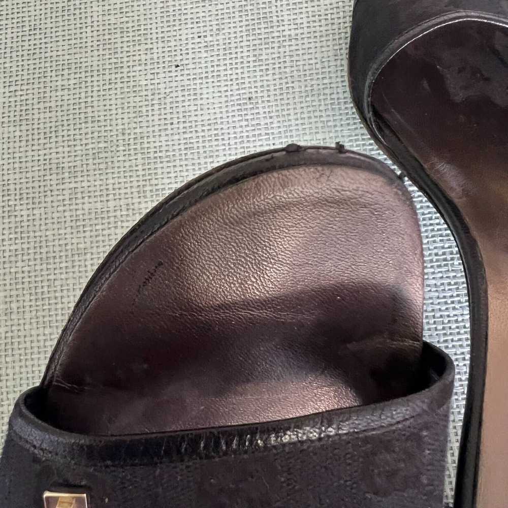 Vintage Gucci GG-Logo Sandals Mules Women’s US 10… - image 4