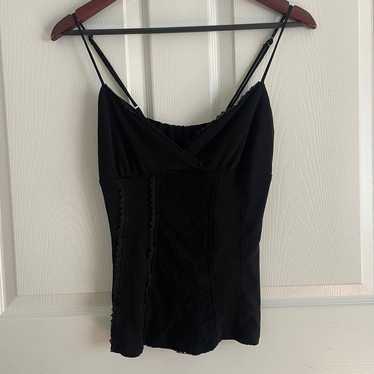 vintage y2k speechless black lace cami top