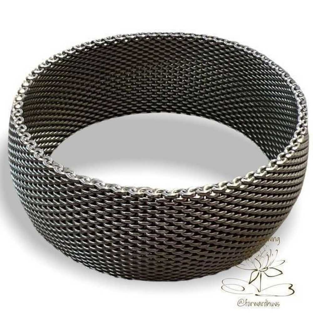 1” Stainless Steel Mesh Bracelet - image 4