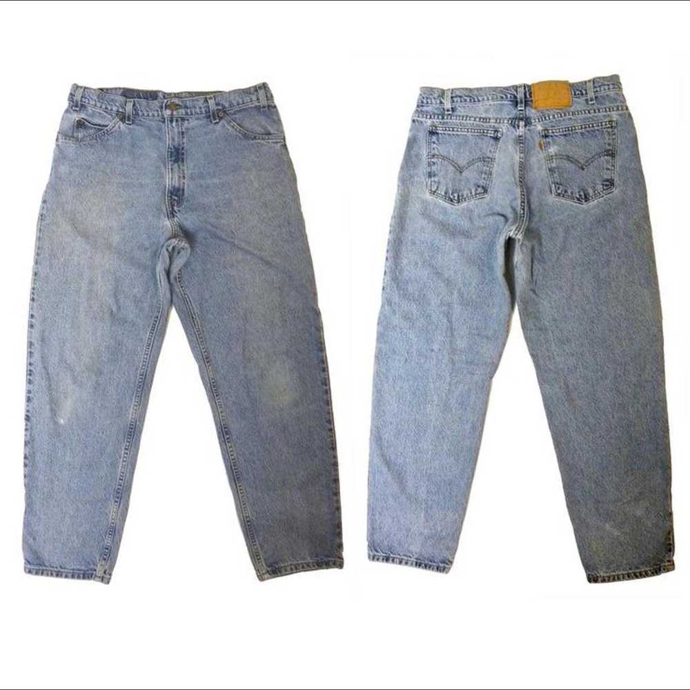 Levi's 80s Levis 550 Jeans | Tapered Relaxed Fade… - image 3