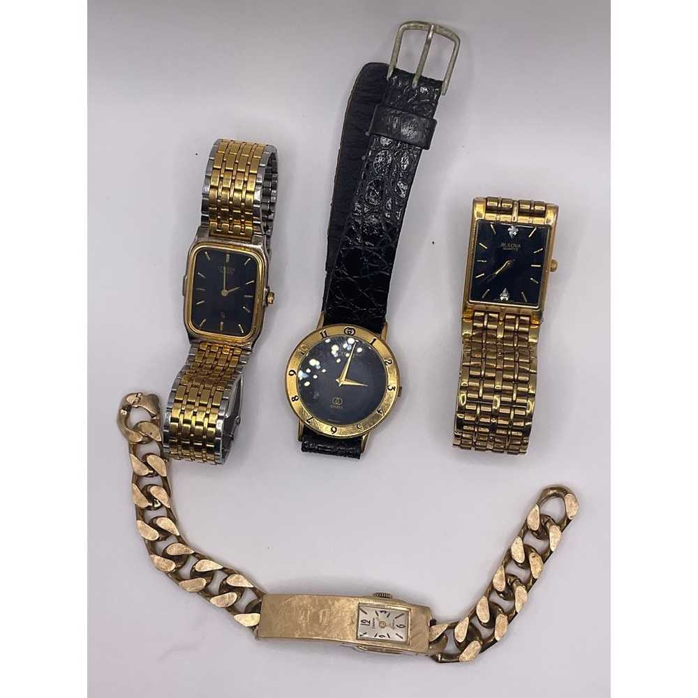 Vintage watch collection Gucci citizen bulova etc - image 2