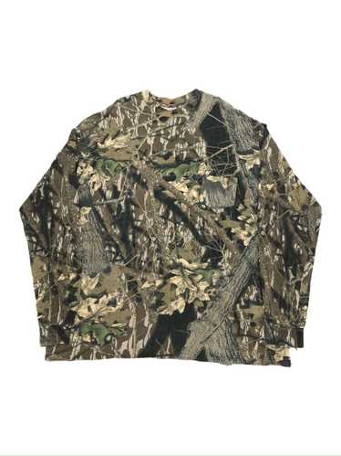 Vintage 80s Mossy Oak Gen I Break Up Camo Long Sl… - image 1