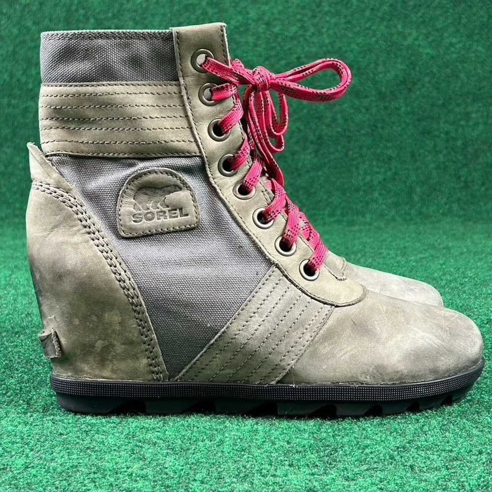 Sorel Sorel Boots Womens 9 Lexie Wedge Leather La… - image 2