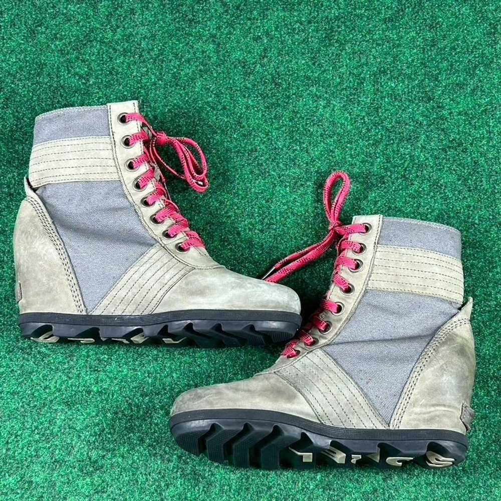 Sorel Sorel Boots Womens 9 Lexie Wedge Leather La… - image 6