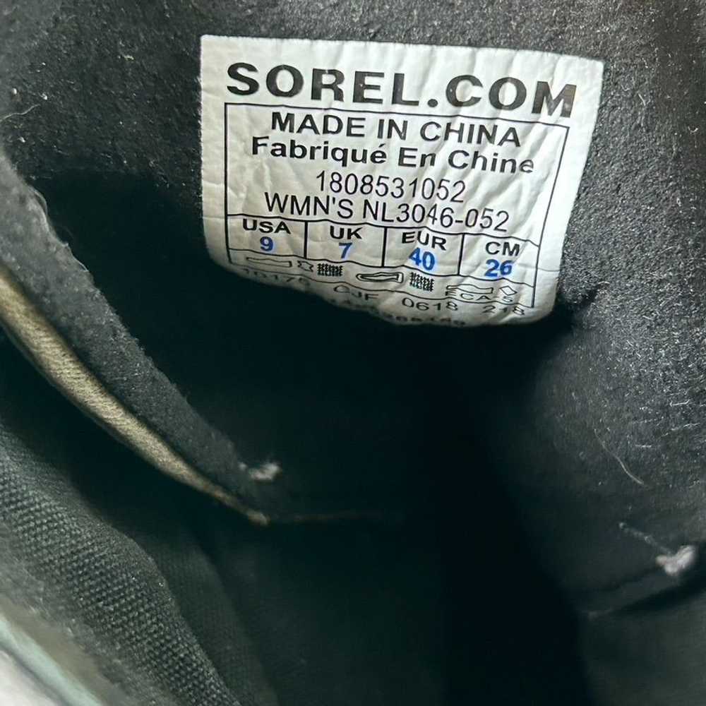 Sorel Sorel Boots Womens 9 Lexie Wedge Leather La… - image 9