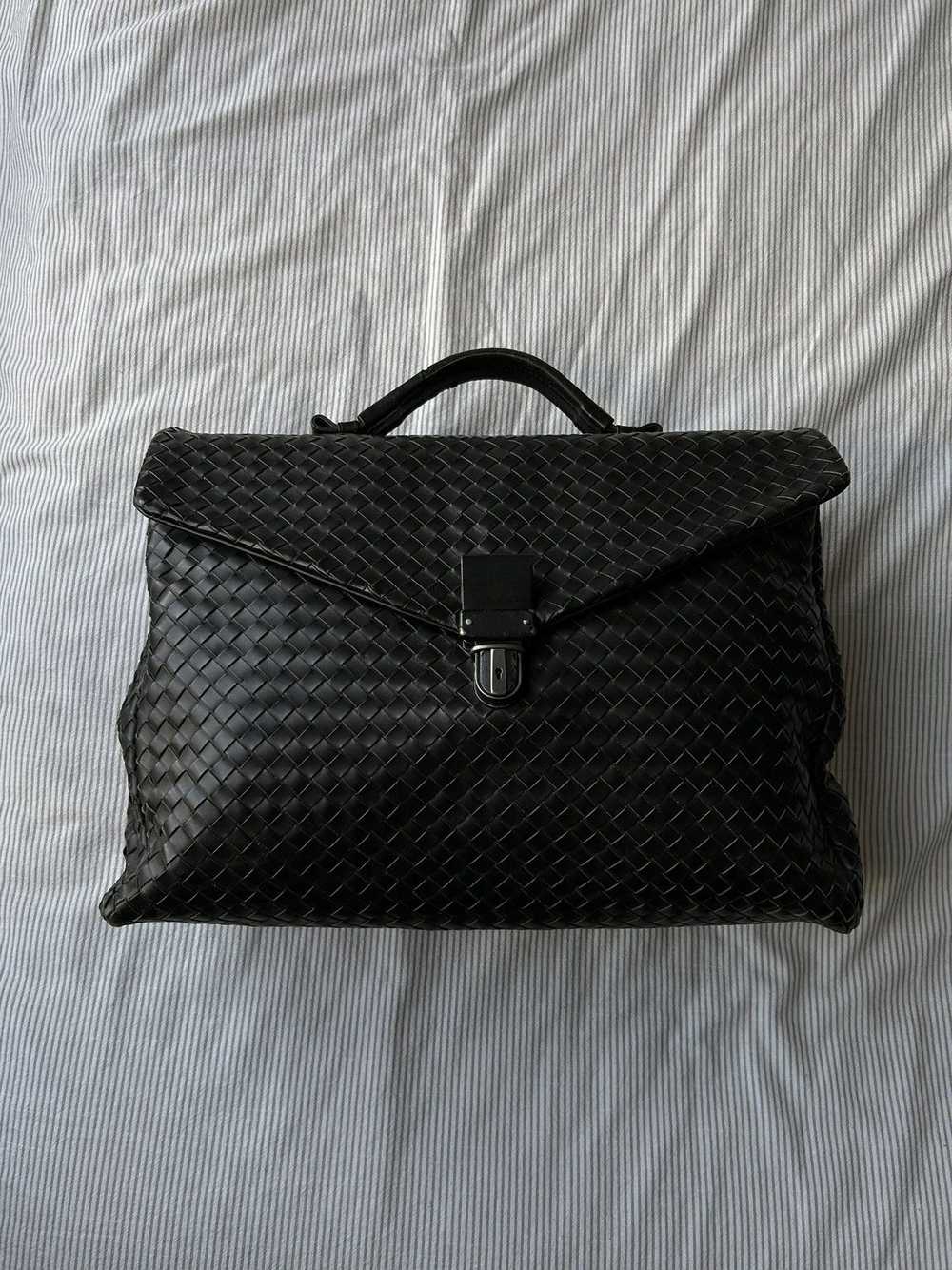 Bottega Veneta Bottega Veneta Intrecciato Leather… - image 3