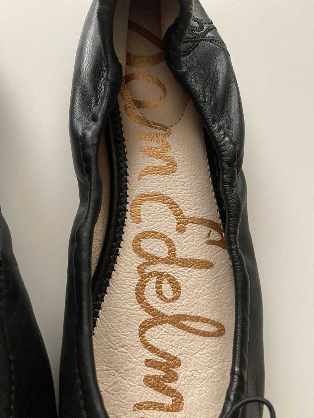 Sam Edelman SE black leather Felicia ballet flats… - image 3