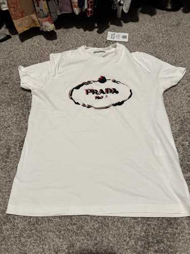 Prada Prada Logo T shirt
