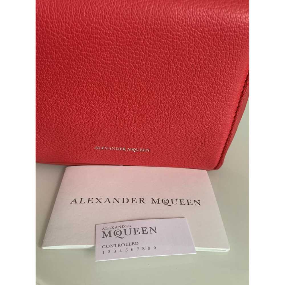 Alexander McQueen Box 16 leather handbag - image 9