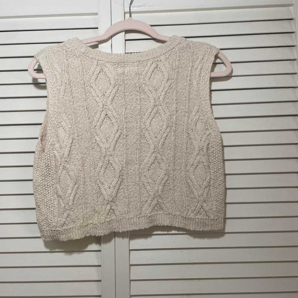 Target Basics Cream sweater - image 2