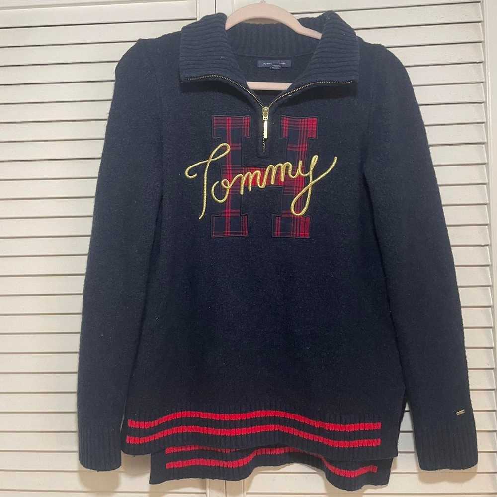 Tommy Hilfiger Vintage tommy varsity sweater - image 1