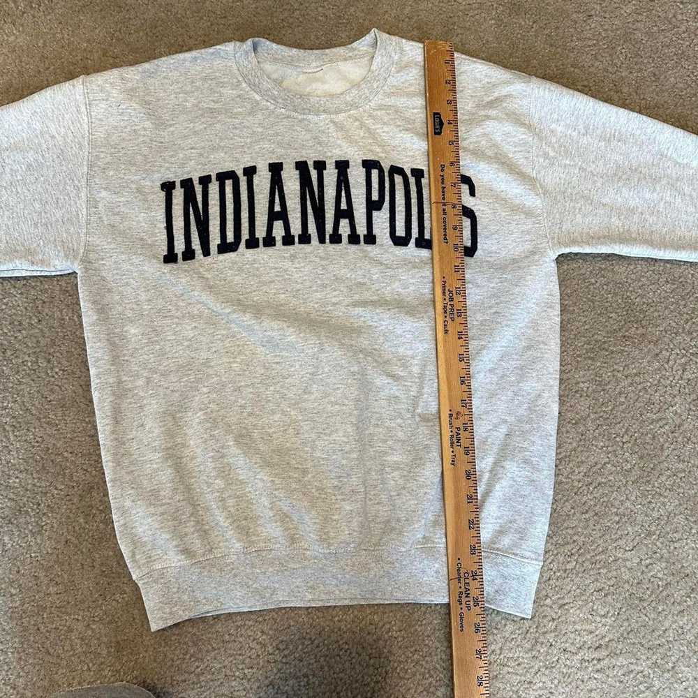 Vintage 80s indianapolis spell out college sweats… - image 5