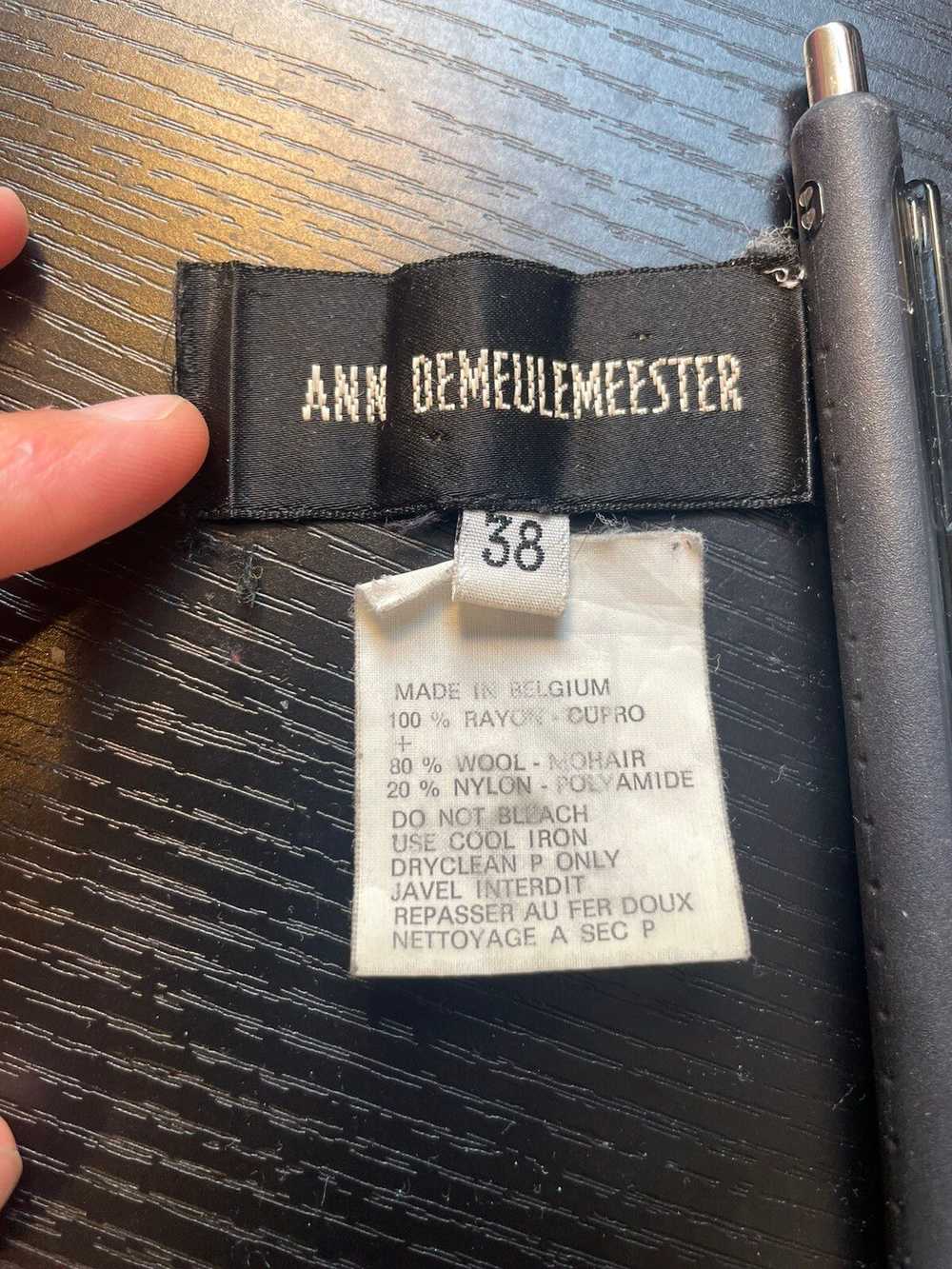 Ann Demeulemeester Ann Demeulemeester Early 90s S… - image 4