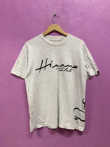Hawaiian Shirt Hinano Tahiti T-Shirts Size M - image 1