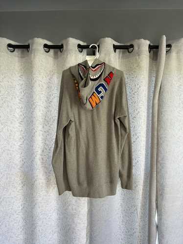 Bape Shark Pullover Long Hoodie