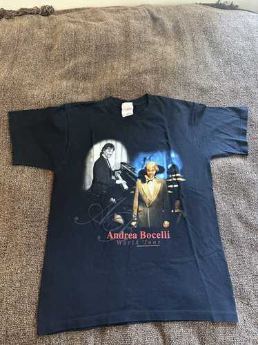 Band Tees × Vintage 2000 Andrea Bocelli World Tour