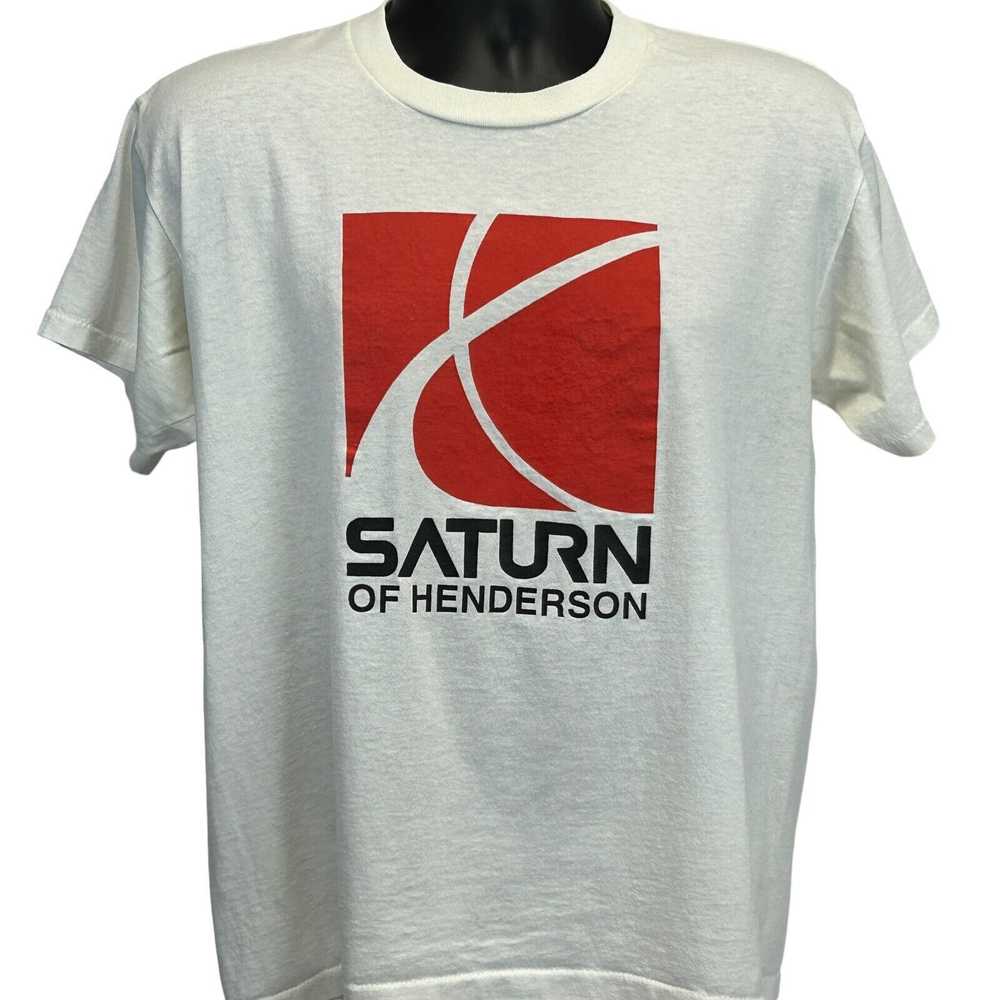 Vintage Saturn of Henderson Vintage 90s T Shirt L… - image 2