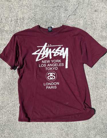 Streetwear × Stussy × Vintage Stussy Tee