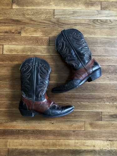 Vintage Laredo Leather Cowboy Boots