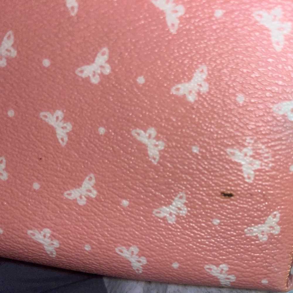 Coach Butterfly and Dots Tote bag pink - image 4
