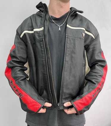 Dainese × Leather Jacket × Racing Vintage Dainese… - image 1