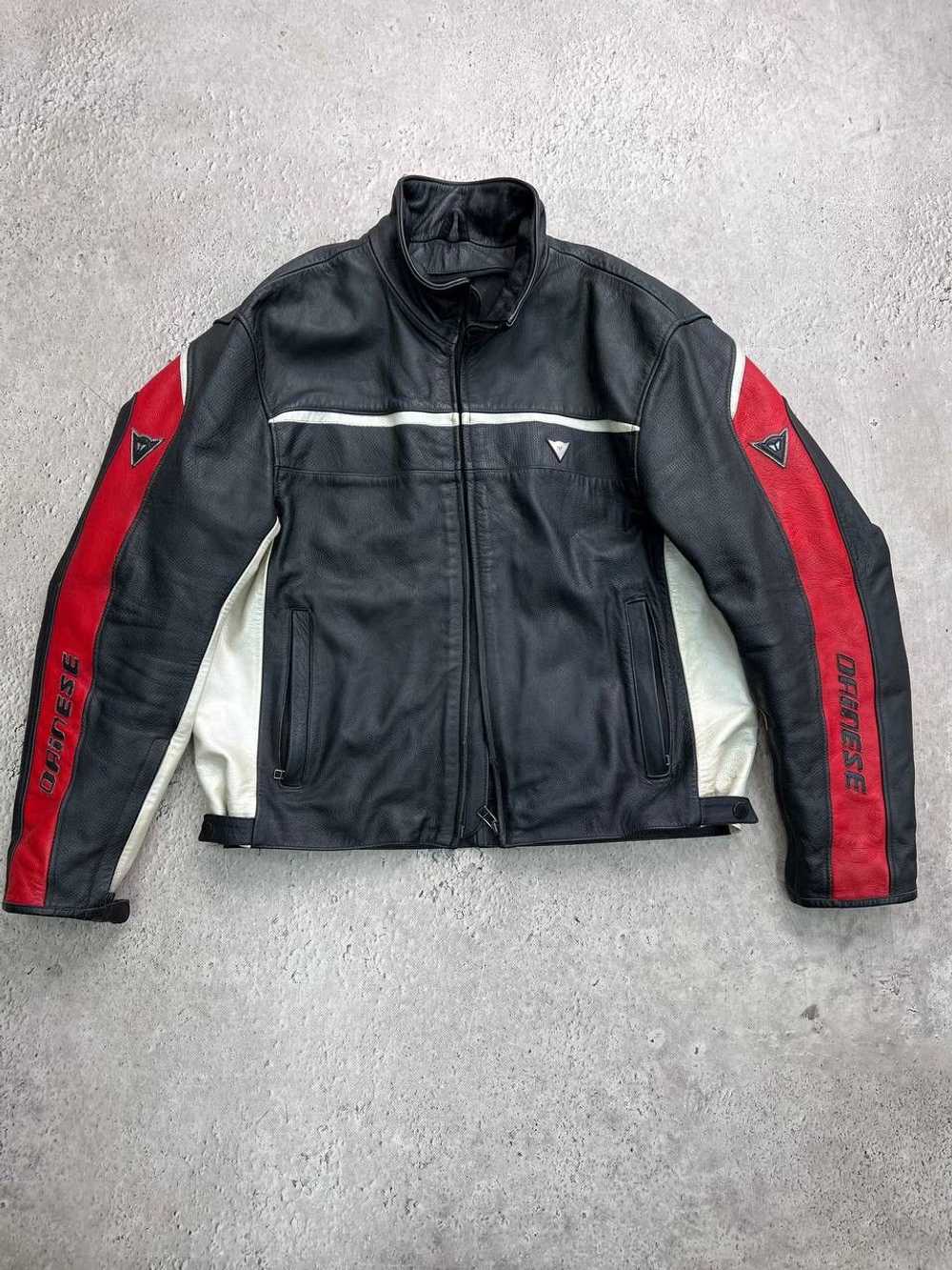 Dainese × Leather Jacket × Racing Vintage Dainese… - image 5