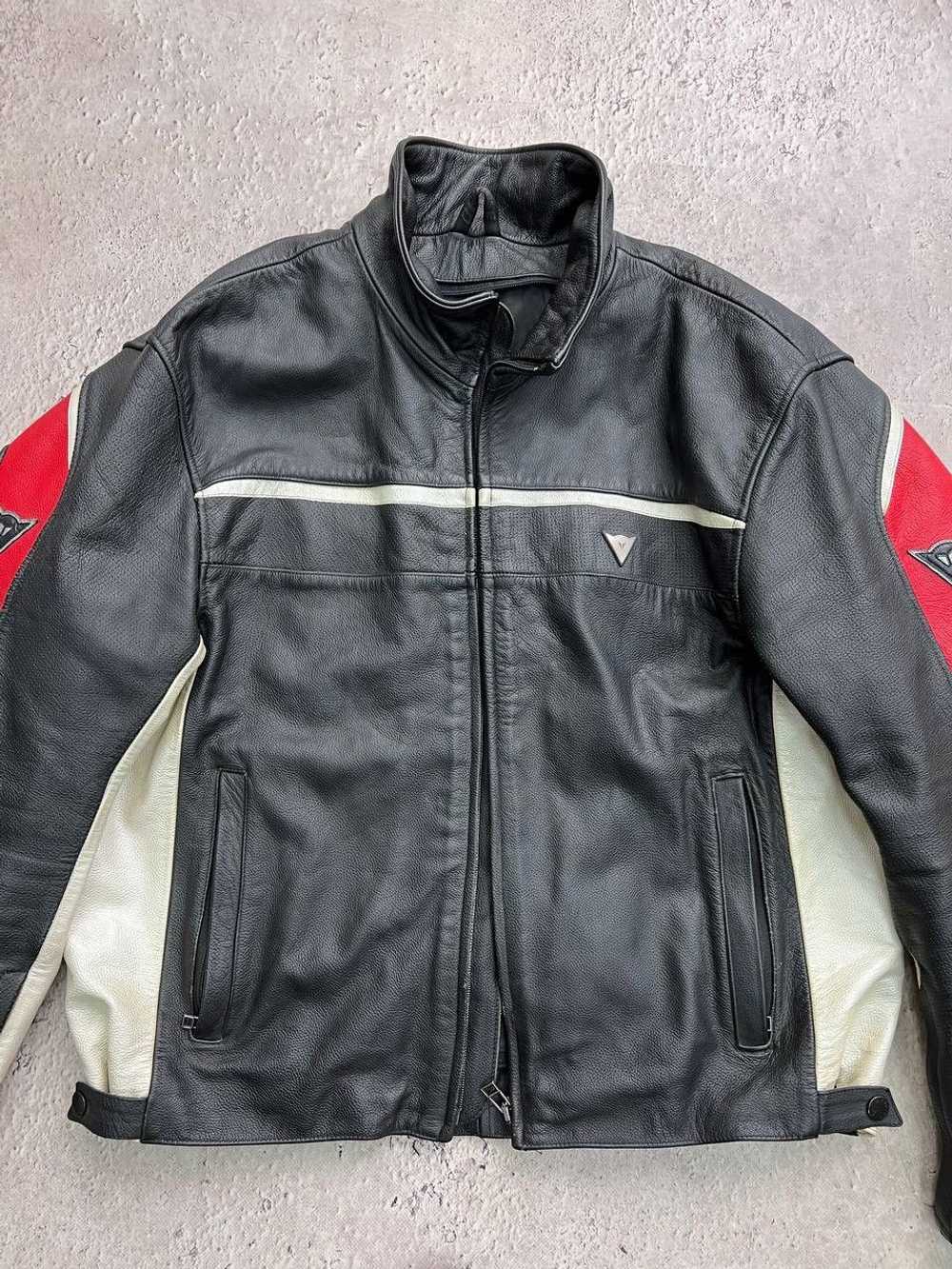 Dainese × Leather Jacket × Racing Vintage Dainese… - image 6
