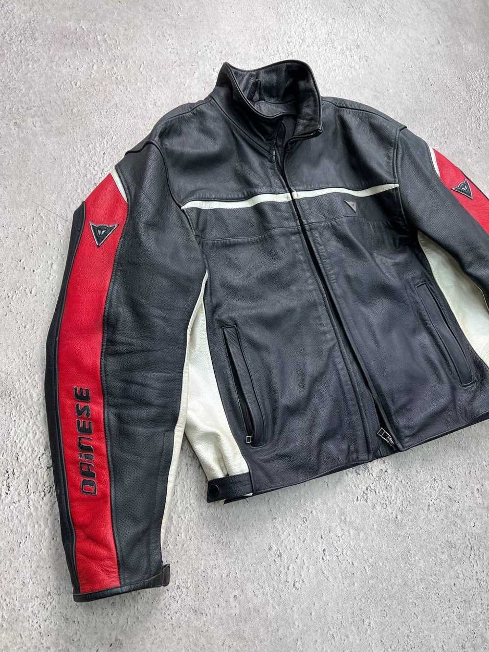 Dainese × Leather Jacket × Racing Vintage Dainese… - image 8