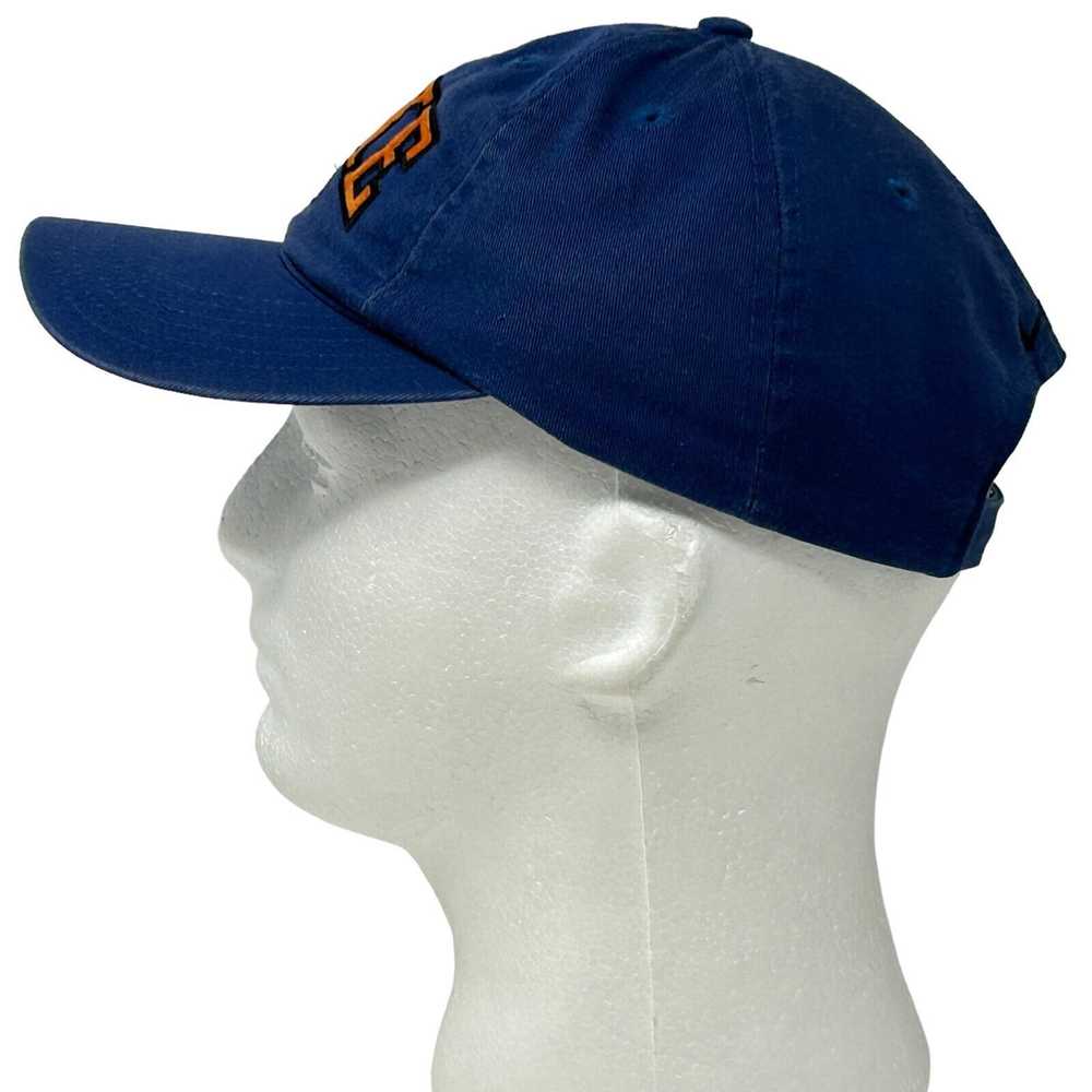 Nike NIke Baseball Hat Cap Strapback Blue Six Pan… - image 6