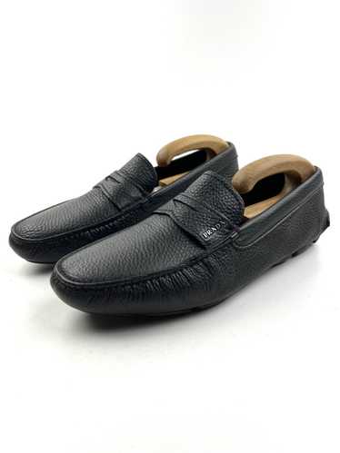 Prada PRADA SAFFIANO PENNY LOAFER SHOES 2DD001 BLA