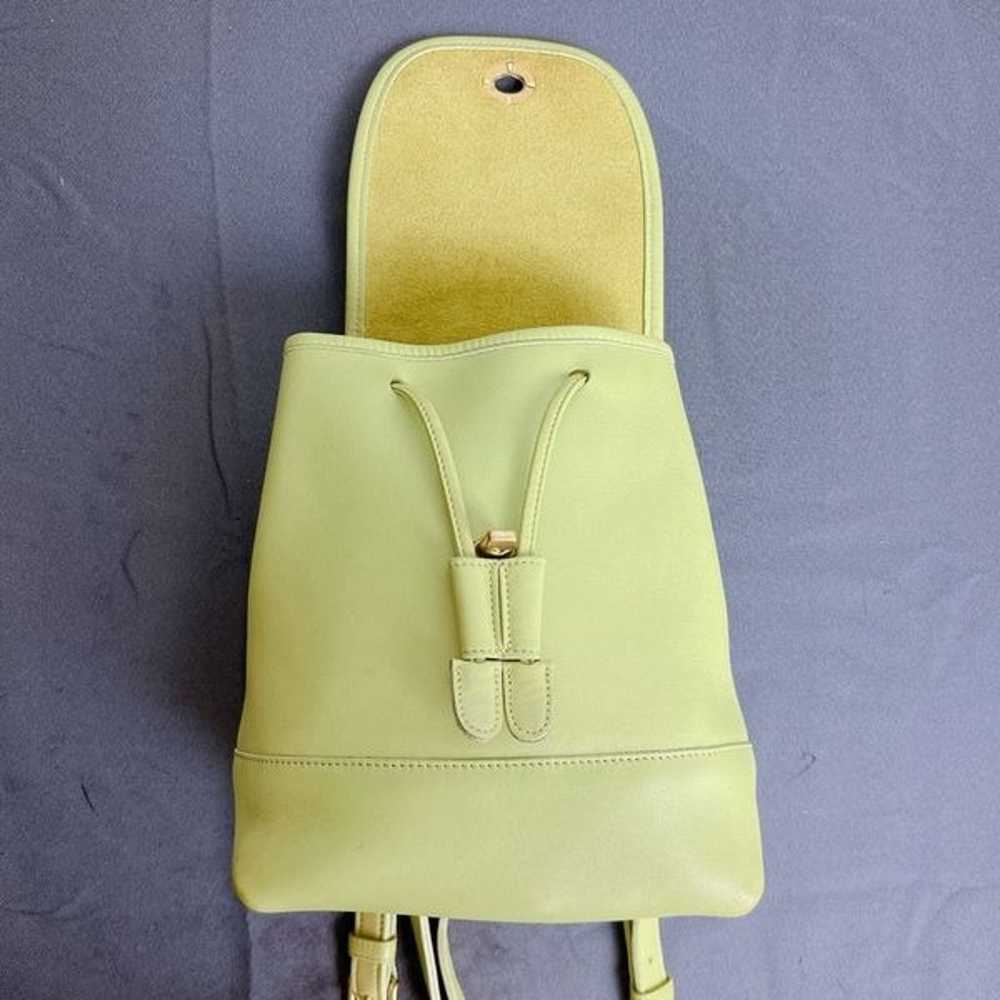 RARE! Coach Vintage Green Daypack backpack 9960 - image 8