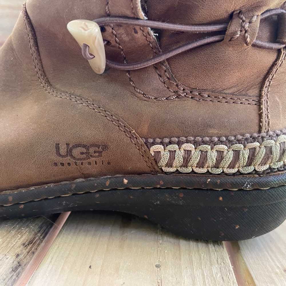 UGG Australia Brown Leather Boots - image 3