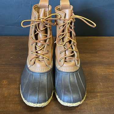 LL bean Duck boots womans SIZE 7 pre owned